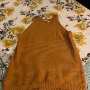 Sleeveless sweater